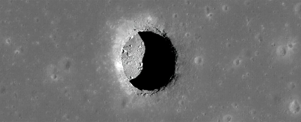 Strange Moon Pits Could Have Temperatures Comfortable Enough For Humans to Live ..