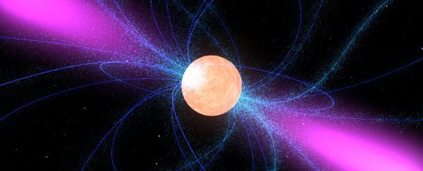 Astronomers have spotted a record-breaking magnetic field in space, and it's epic