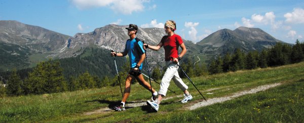 An expert explains how Nordic walking can level up your daily stroll