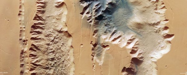 The Mars Express delivers truly epic views of the Solar System's biggest canyon