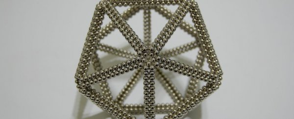 Physicists are startled by this magnetic material that 'freezes' when heated