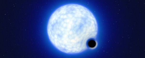 An 'invisible' black hole has been detected outside the Milky Way