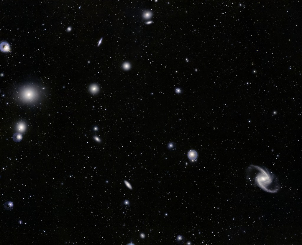 These dwarf galaxies seem devoid of dark matter, and there's no point