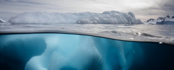 Warm waters are rushing towards the world's largest ice sheet, scientists warn