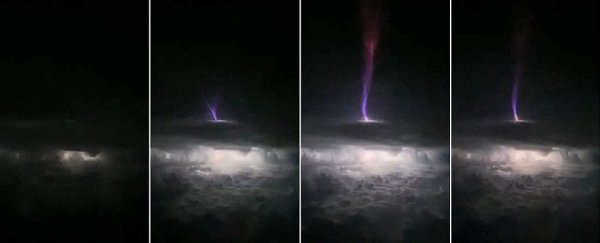 Mysterious jets of upside-down lightning are real, and we just got our best look yet