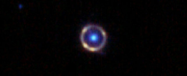 Webb Has Snapped an Almost Perfect Einstein Ring In Distant Space