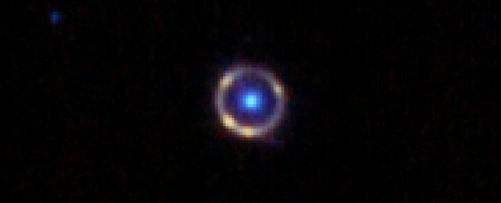 Webb capturó un anillo de Einstein casi perfecto a 12 mil millones de años luz de distancia: ScienceAlert Webb capturó un anillo de Einstein casi perfecto a 12 mil millones de años luz de distancia: ScienceAlert