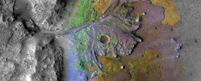 Jezero Crater On Mars