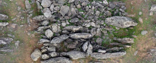 Megaliths seen from above