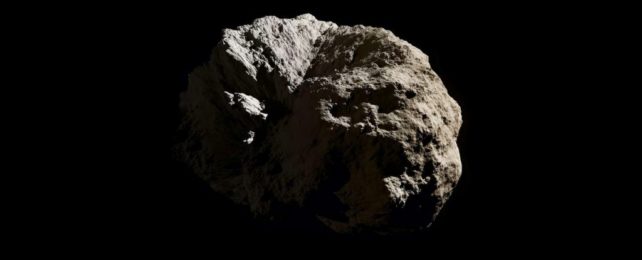 An artist's impression of inner-Venus asteroid 'Ayló'chaxnim