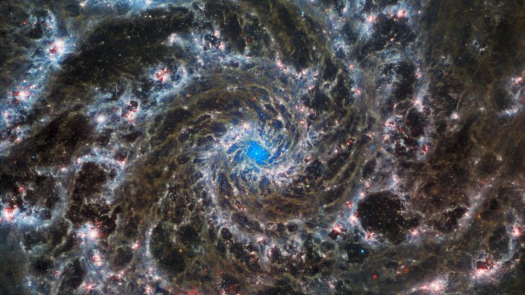 the new JWST image of the phantom galaxy