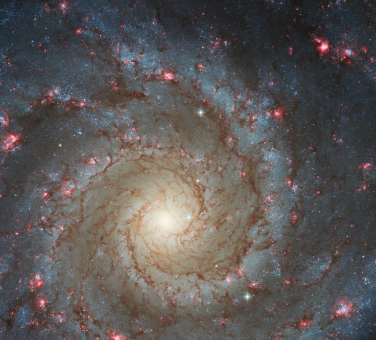 Hubble vs b Check Out These 2 Amazing Images of The Same Galaxy ScienceAlert