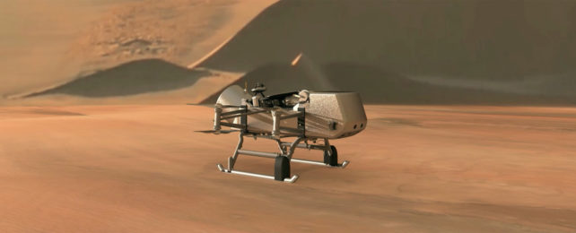 NASA Dragonfly probe