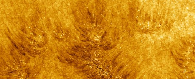Golden Solar Surface