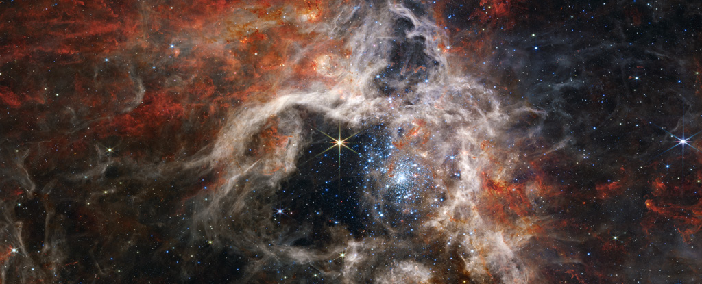 Stunning Webb View of Tarantula Nebula Captures Details Never Seen Before