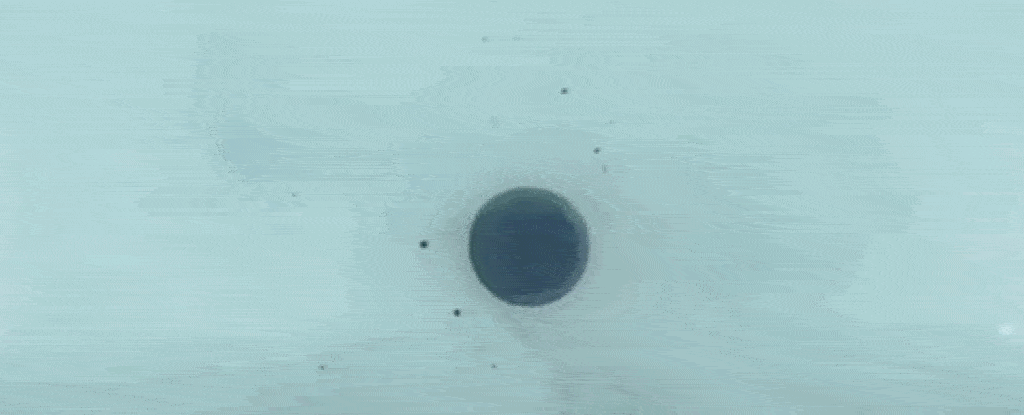 Watch a Tiny Robot Blob Transform Into Even Tinier Bits to Squeeze Through Cracks