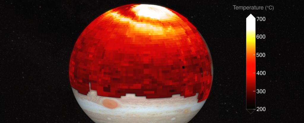 A Planet-Sized Heatwave Has Been Found in Jupiter's Atmosphere - ScienceAlert image