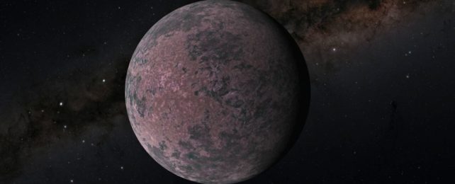 Barren Exoplanet