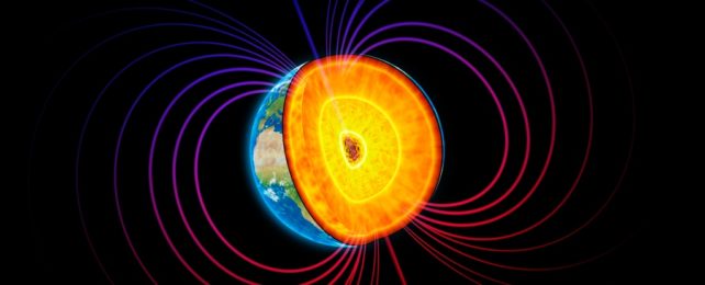 Earth Core And Magnetic Field