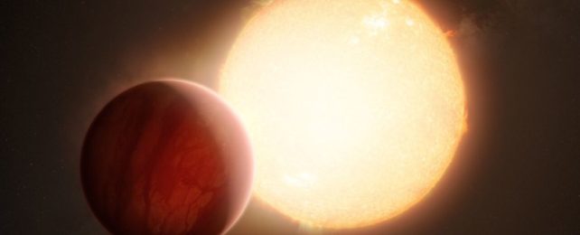 An Unexpected Metal Was Detected Drifting High Up in Two Alien Atmospheres