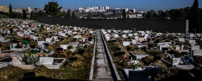 A cemetery in Lisbon, Portugal.
