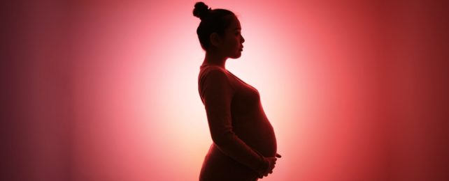 Pregnant Woman Silhouette