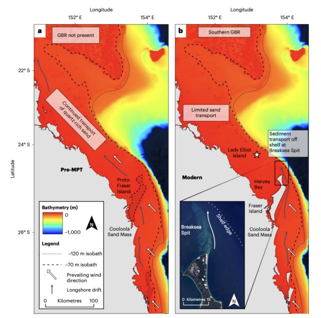 K'gari Coast Sediment Deflection