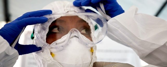 WHO Worker In PPE