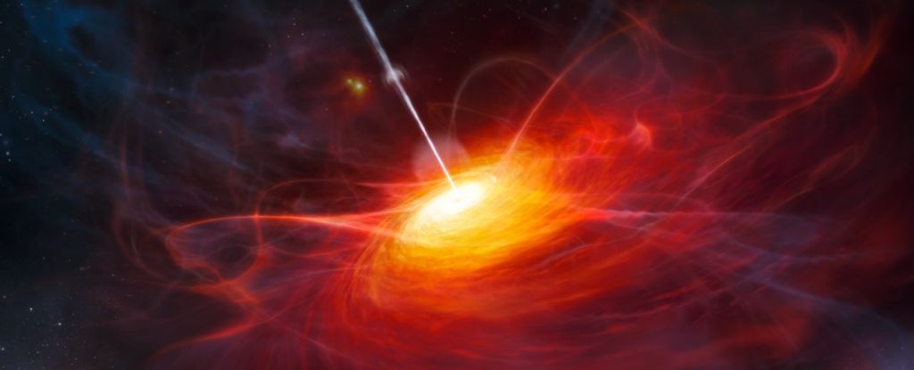 We Finally Know How Black Holes Produce The Most Brilliant Light in The Universe - ScienceAlert