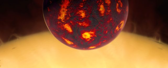 Hellish Planet Next To Sun