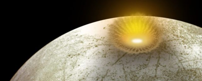 Comets Could Deliver The Ingredients For Life to The Oceans of Europa