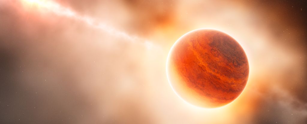 A Gas Giant Exoplanet Has Been Discovered With Twice The Density of Earth - ScienceAlert