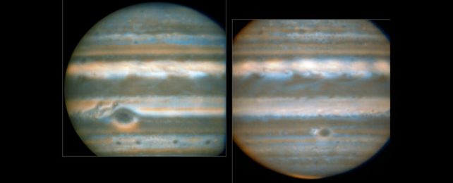 Decades of Data Shows Strange Temperature Swings Pulsing Through Jupiter's Clouds