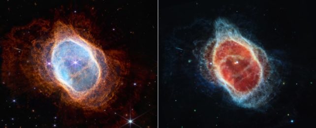 Astronomers 'Surprised' by The Cause of The Southern Ring Nebula's Iconic Shape
