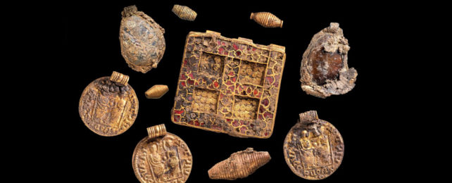 Stunning Grave Find Once Belonged to A Dark Age Female Church Leader