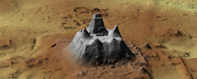 Maya pyramid