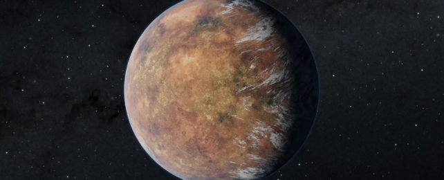 Exoplanet TOI 700 e
