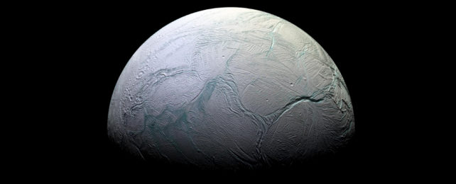 Saturn's icy moon enceladus