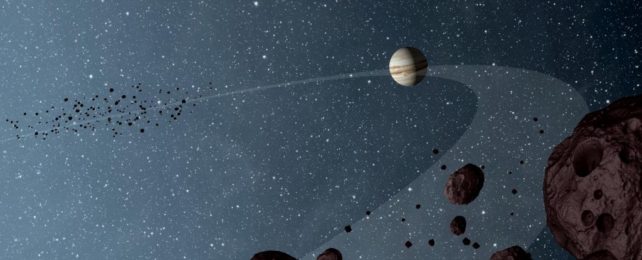 The Mysterious Asymmetry of Jupiter's Asteroids May Finally Be Explained