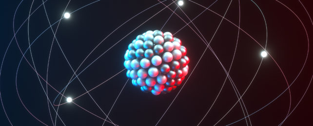 Atomic structure illustration