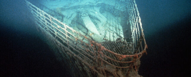 The wreck of the Titanic