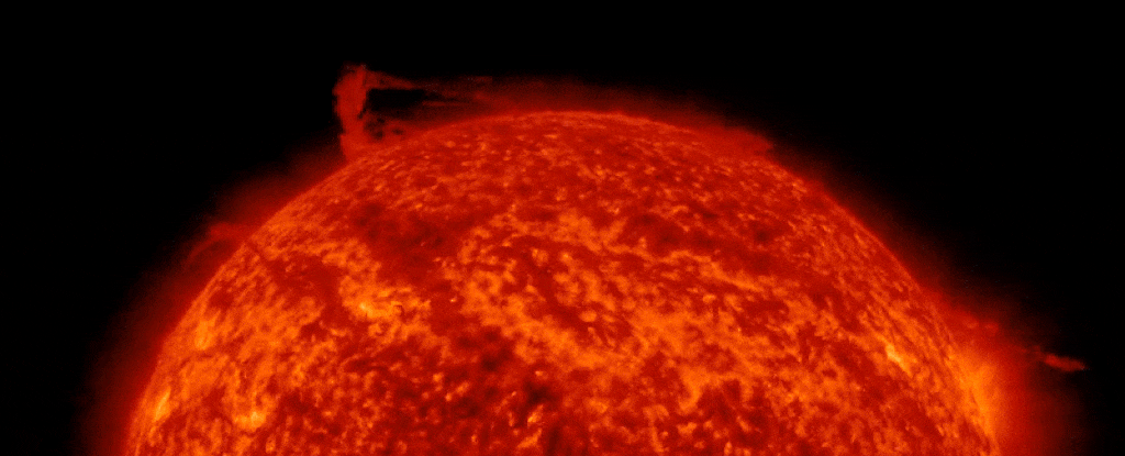 Part of The Sun Has Broken Off And Formed a Vortex... What The Heck Is Going on?