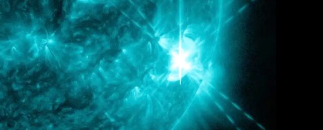 Extreme 'X-Class' Solar Flare Hits Earth, Causing Radio Blackout BrightSolarFlareOnSun-642x260