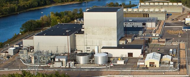 Buildings At Nuclear Plant