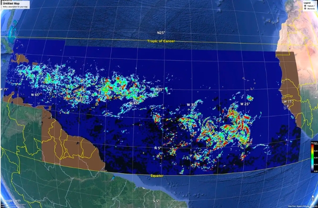 Uydular, Florida'ya Yaklaşan Rekor Kıran Alg Çoğalmasının Büyüklüğünü Ortaya Koydu - ScienceAlert