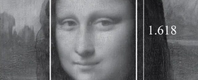 Mona Lisa Diagram With Golden Ratio