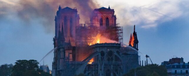 Notre Dame's Fire Reveals a Major Surprise Hidden in Its Architecture NotreDameFire2019-642x260