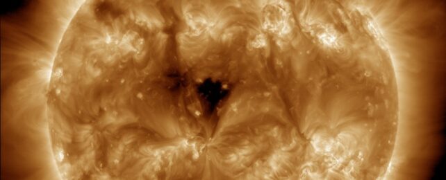 Second Coronal Hole In Sun