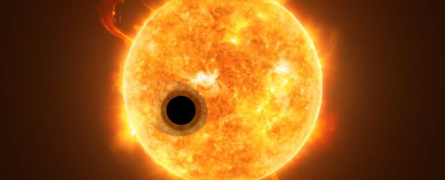 This Mysterious Planet Could Be Transforming Into a Water World