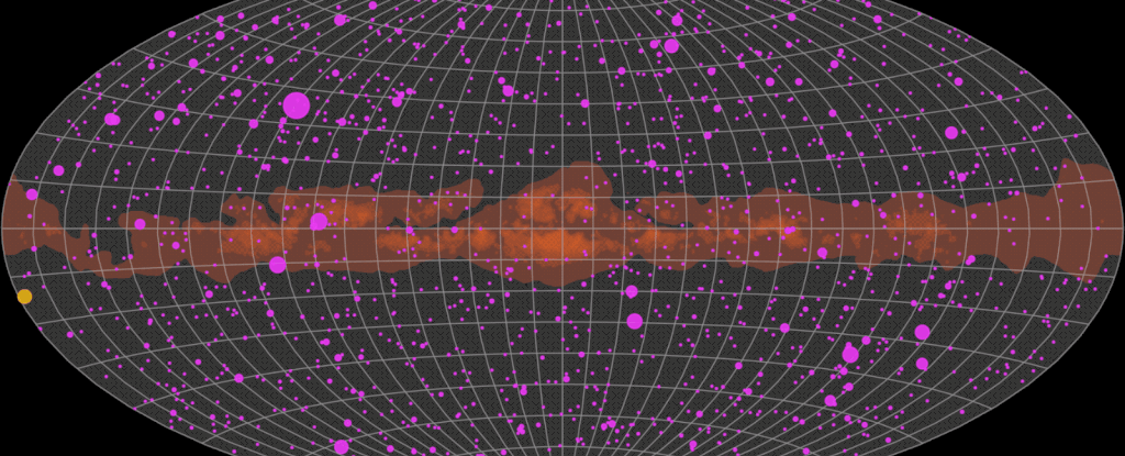 Умопомрачительная анимация, показывающая, как выглядела бы Вселенная, если бы мы могли видеть гамма-лучи: ScienceAlert